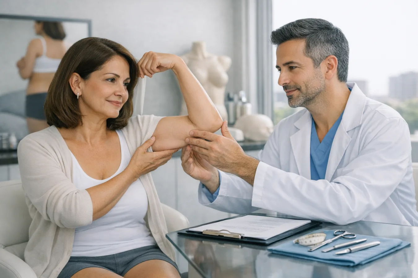 ¿Qué médico trata exceso de piel?