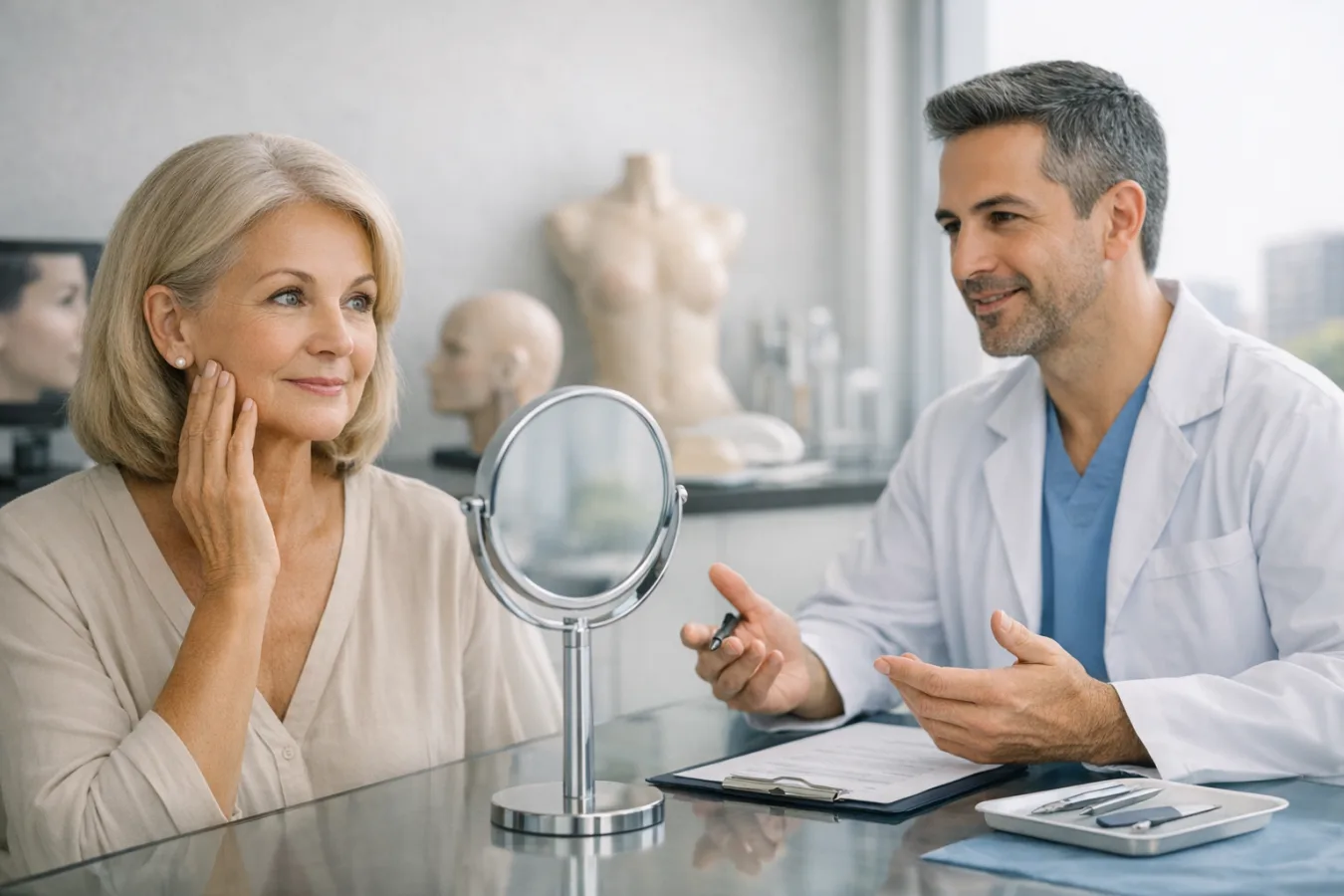 ¿Qué médico realiza una rinoplastia?